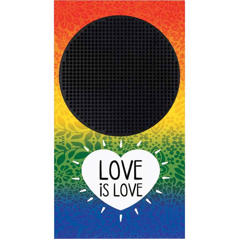 Love Is Love Rainbow Xbox Series S Console Skin